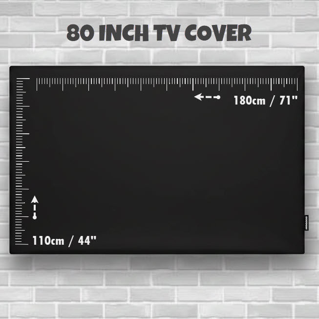 80 Inch TV Cover