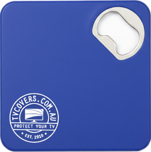 Drink Coaster with Bottle Opener